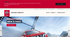 Desktop Screenshot of nissanjamaica.com